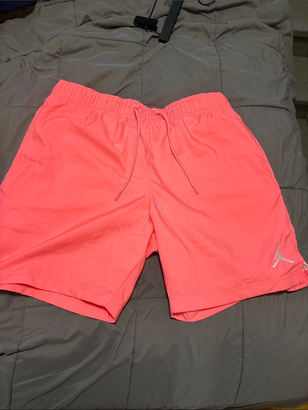 Jordan Men's Neon Coral swim trunks